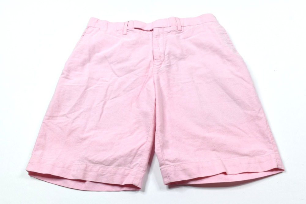 Polo Ralph Lauren Oxford Shorts Mens 34 Pink Cotton Classic Fit